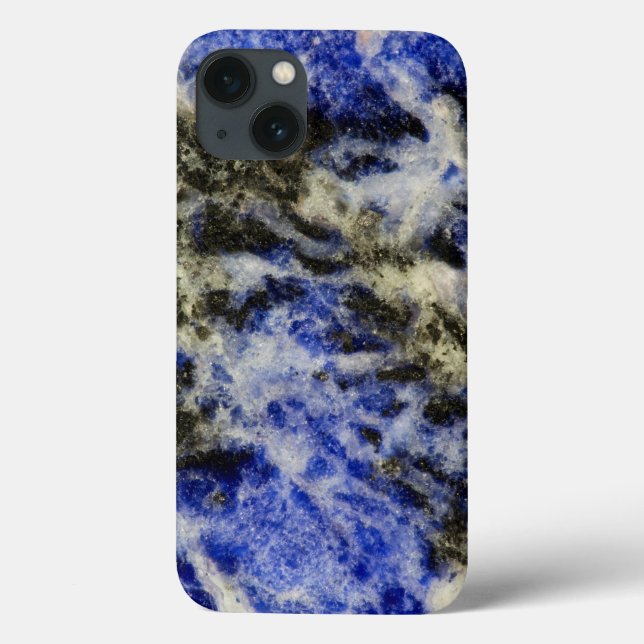 Blue Sodalite Case-Mate iPhone Hülle (Rückseite)