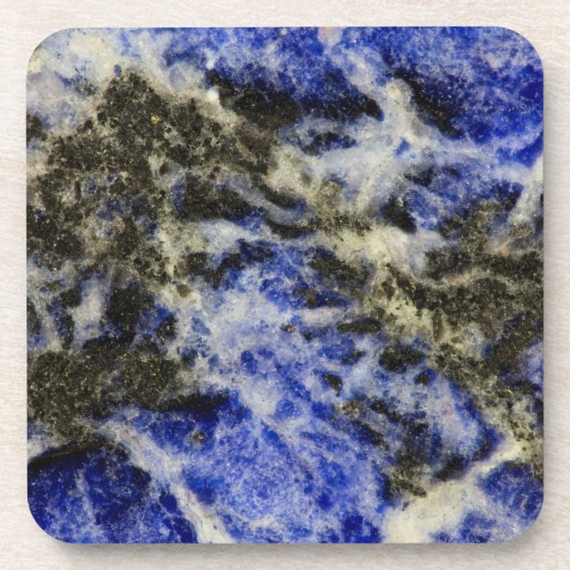Blue Sodalite Getränkeuntersetzer (Vorderseite)