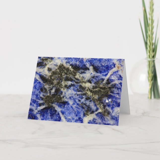 Blue Sodalite Karte (Vorderseite)