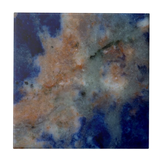 Blue Sodalite Nah Up Fliese (Vorderseite)