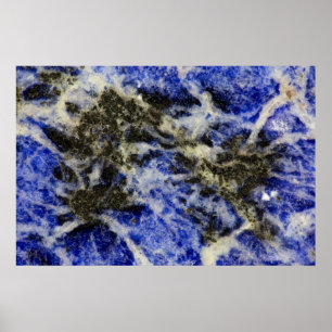 Blue Sodalite Poster