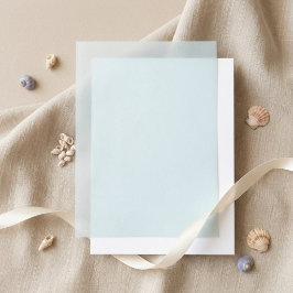 Blue Solid Color Wedding Liner