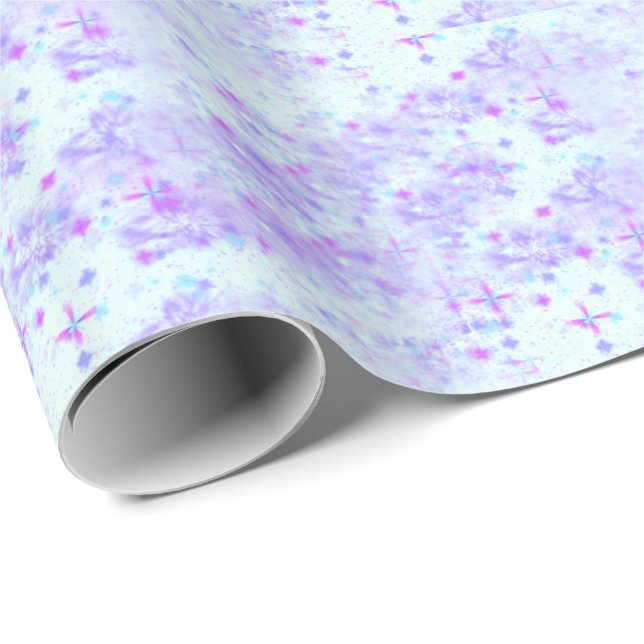 Blue Spark Wrapping Paper Geschenkpapier (Rolleneckpunkt)