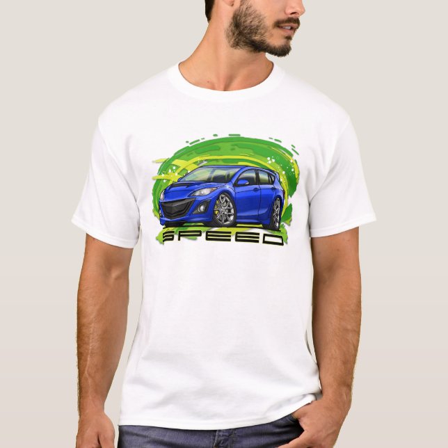 Blue_Speed3 T-Shirt (Vorderseite)