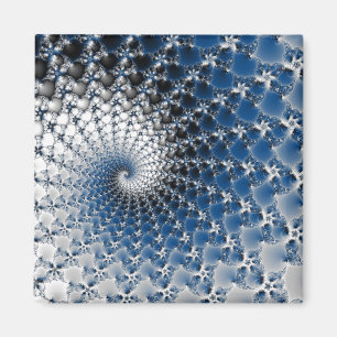 Blue Spiral Magnet