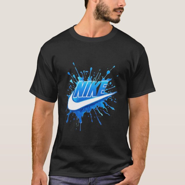 Blue Splash Street Logo T-Shirt (Vorderseite)