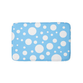 Blue Spots Bath Mat Badematte