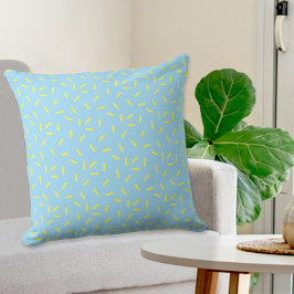 Blue Sprinkles Pillow Kissen