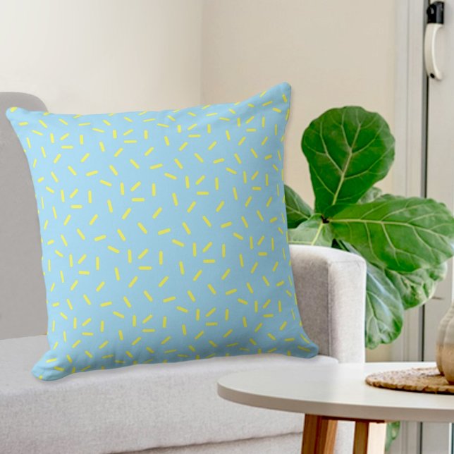 Blue Sprinkles Pillow Kissen (Von Creator hochgeladen)