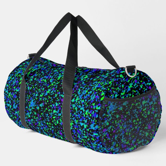Blue Spritzer - Duffel Bags Duffle Bag (Rechte Ecke)