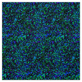 Blue Spritzer - Polyester Poplin Stoff