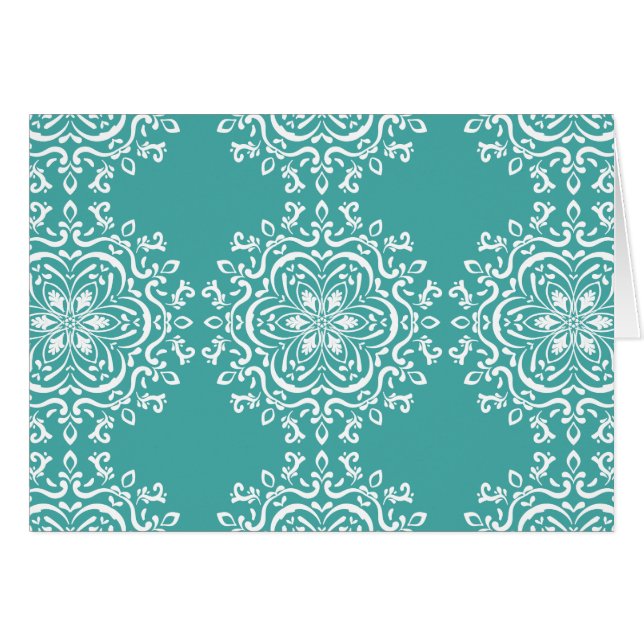 Blue Spruce Mandala (Vorderseite (Horizontal))