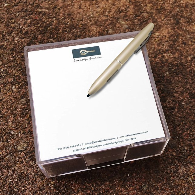 Blue Spruce Personalisiert Realtor Editor Notizblock (Von Creator hochgeladen)