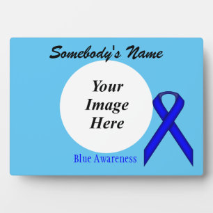 Blue Standard Ribbon Template von Kenneth Yoncich Fotoplatte