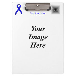 Blue Standard Ribbon Template von Kenneth Yoncich Klemmbrett