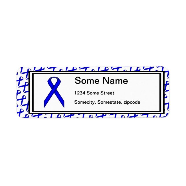 Blue Standard Ribbon von Kenneth Yoncich (Vorne)