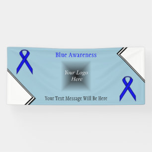 Blue Standard Ribbon von Kenneth Yoncich Banner