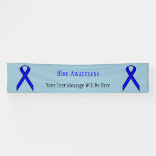 Blue Standard Ribbon von Kenneth Yoncich Banner