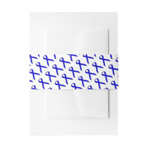 Blue Standard Ribbon von Kenneth Yoncich Einladungsbanderole