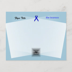 Blue Standard Ribbon von Kenneth Yoncich Flyer