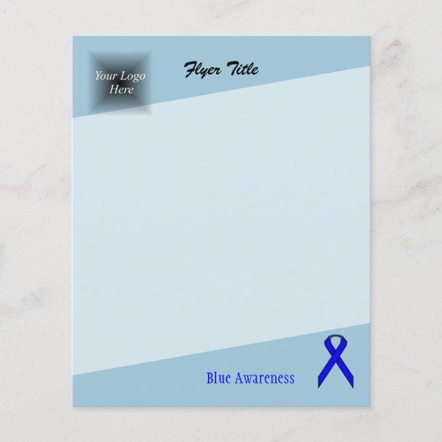 Blue Standard Ribbon von Kenneth Yoncich Flyer (Vorne)