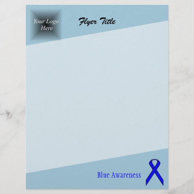 Blue Standard Ribbon von Kenneth Yoncich Flyer (Vorne)