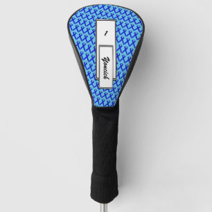 Blue Standard Ribbon von Kenneth Yoncich Golf Headcover