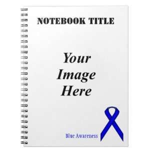Blue Standard Ribbon von Kenneth Yoncich Notizblock