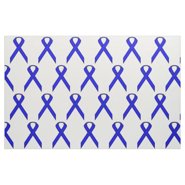 Blue Standard Ribbon von Kenneth Yoncich Stoff (Fat Quarter (45,7 x 55,9 cm))