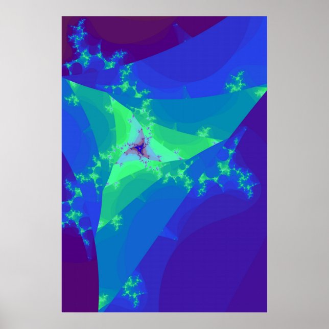 Blue Star Dancer Poster (Vorne)