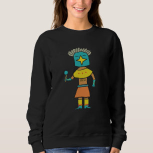 Blue Star Kachina Sweatshirt