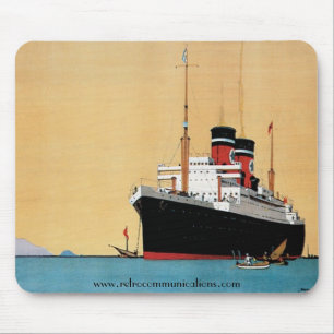 Blue Star Line-Mauspad Mousepad