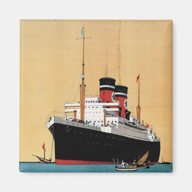 Blue Star Liner Magnet (Vorne)