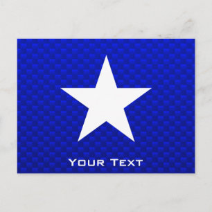 Blue Star Postkarte