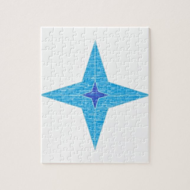 Blue Star Puzzle (Vertikal)