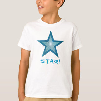 Blue Star 'STAR' Kinder T - Shirt
