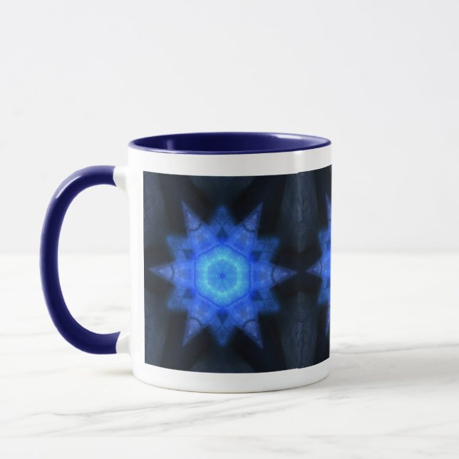 Blue Star Tasse (Links)