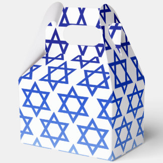 Blue Star von David Happy Hanukkah Gefallen Box Geschenkschachtel