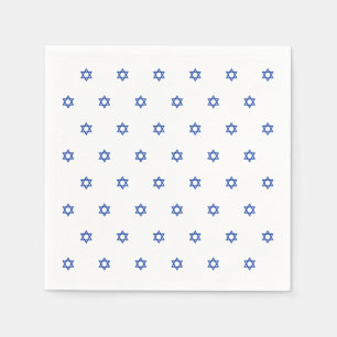Blue Star von David White Serviette