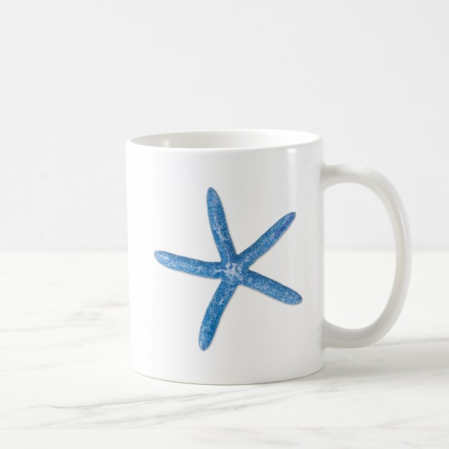 Blue Starfish Kaffeetasse (Rechts)