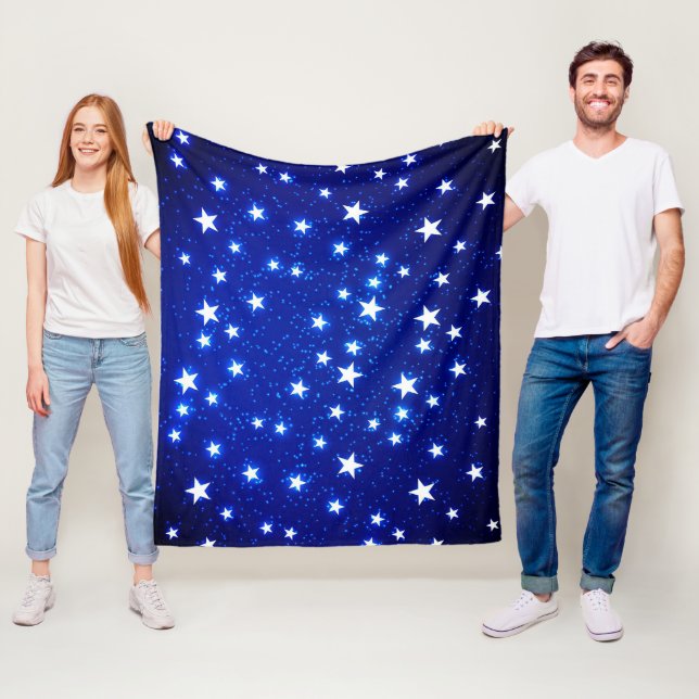 Blue Stargazer Fleecedecke (Beispiel)