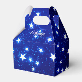 Blue Stargazer Gable Geschenkschachtel