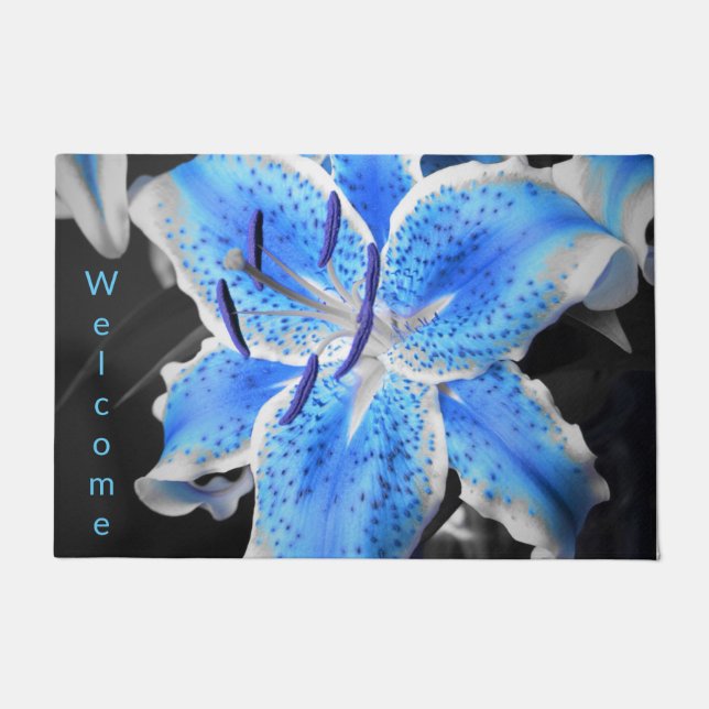 Blue Stargazer Welcome Mat Fußmatte (Vorderseite)