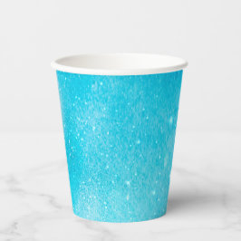 Blue Starry Night Baby Duschpapier Tassen Pappbecher