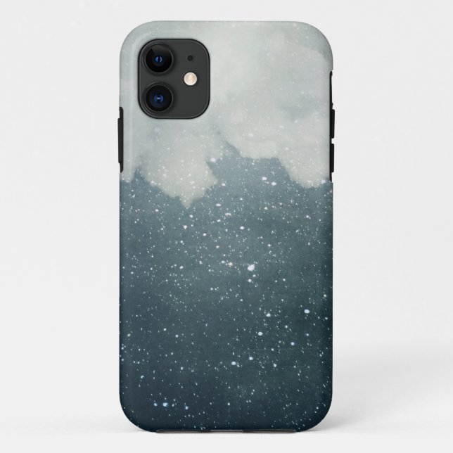Blue Starry Sky mit White Cloud iPhone 5 Fall Case-Mate iPhone Hülle (Rückseite)