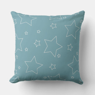 Blue Stars 4. Juli Pillow Kissen
