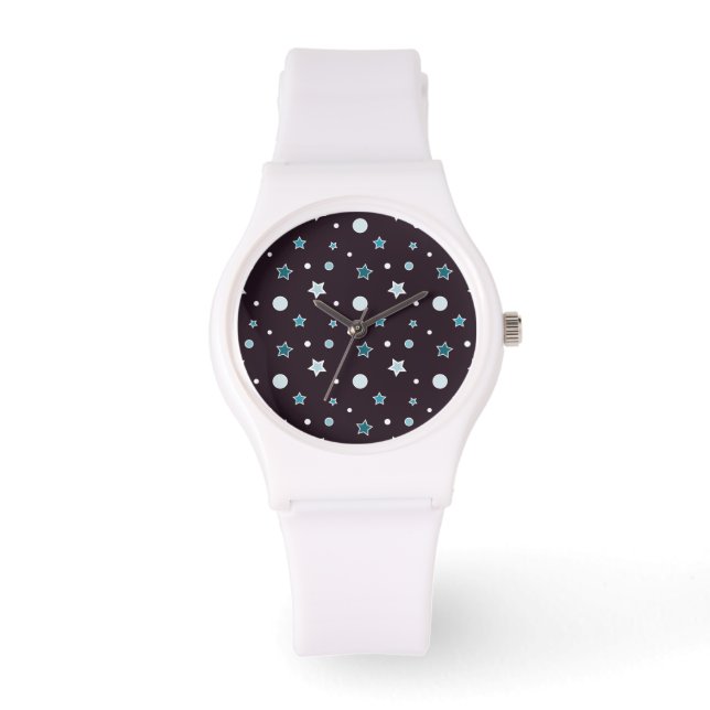 Blue Stars Armbanduhr (Vorderseite)