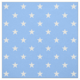 Blue Stars Fabric Stoff