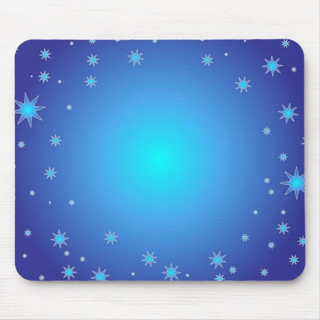 Blue Stars Mousepad (Vorne)