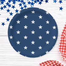 Blue Stars Patriotic 4. Juli Summer Party